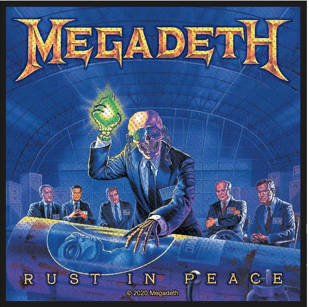 Megadeth Rust in peace Unisex Toppa multicolore
