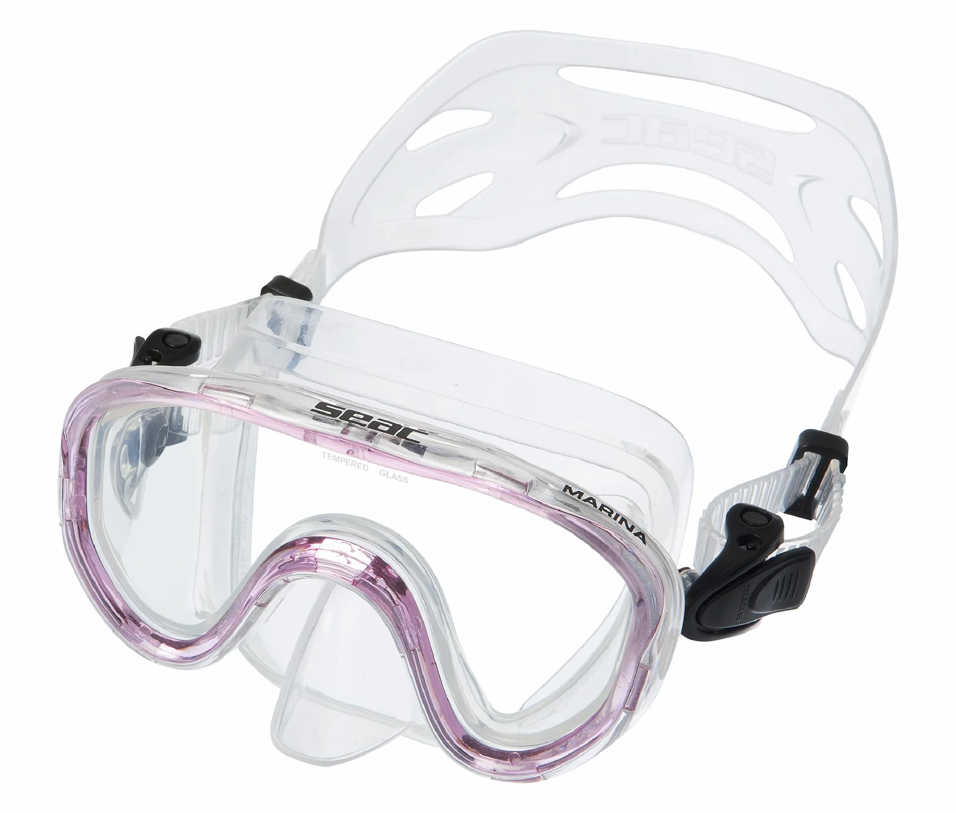 Seac Marina SLT, Maschera da snorkeling in polimero senza ftalati per bambini