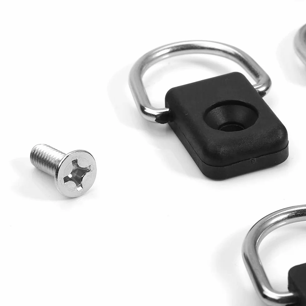 D Ring Kit di Fissaggio ad Anello, Anello di Ancoraggio in Acciaio per Kayak Canoa Pesca M6