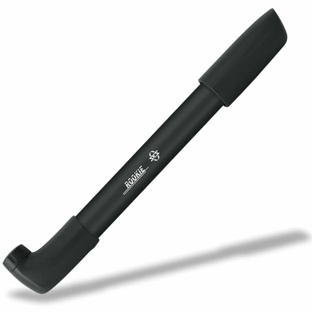 SKS GERMANY ROOKIE 4 (285-300 mm) pompa ad aria per bici, per tutti i tipi di valvole, tecnologia O-ring, nero
