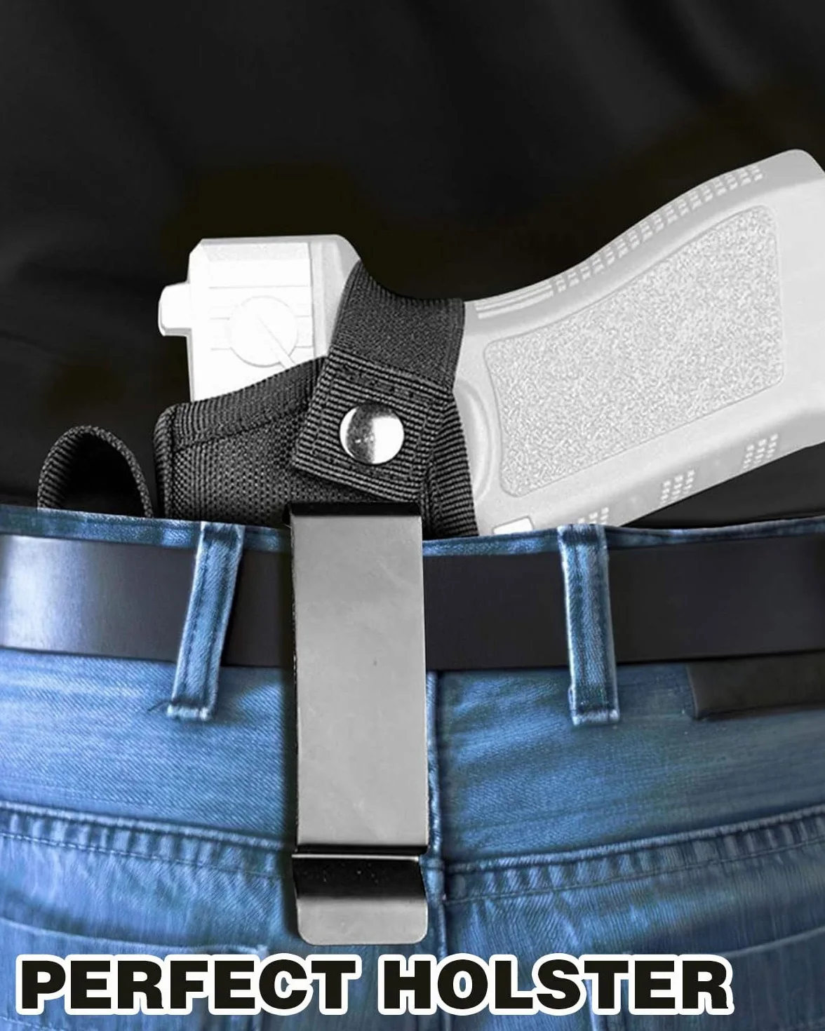 Fondina da Cintura per Pistola Tattica Universale, Nascosta per Trasporto Vita
