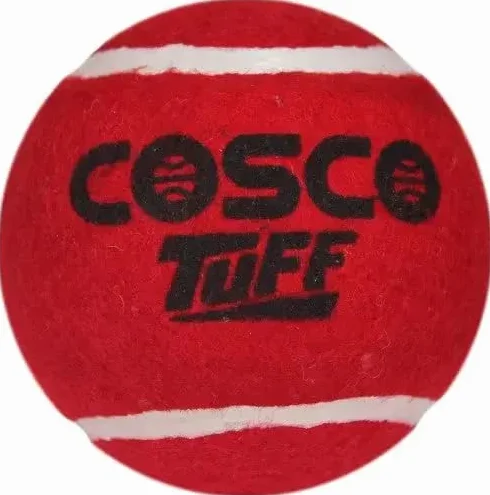 Cosco Tuff Palline da cricket pesanti confezione da 6 Rosso