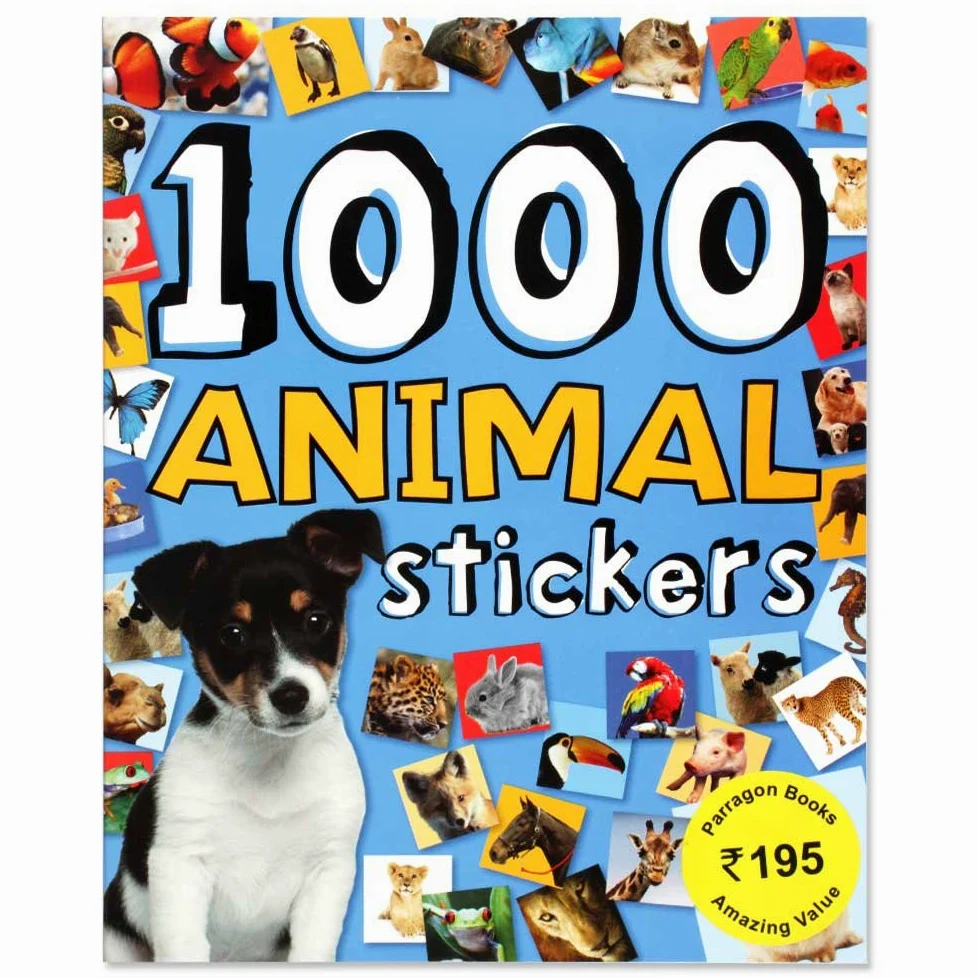 1000 Stickers: 1000 Animal Stickers