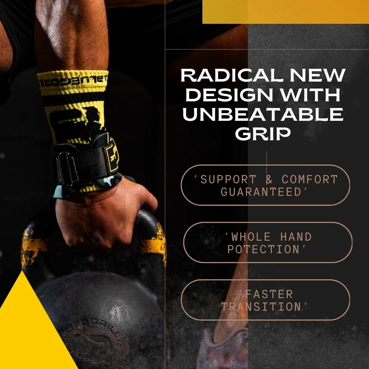 BLUEGORILLA Competitor 3.0 Strade Crosstraining Grip RX Neoprene rinforzato al polso