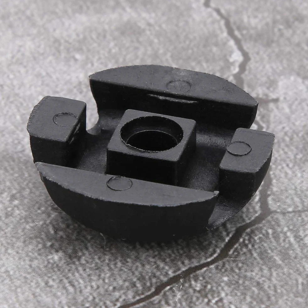 MAGT Deck Line Guide Guida Linea di Coperta 10 Pezzi Plastica 3 cm per Kayak Nero