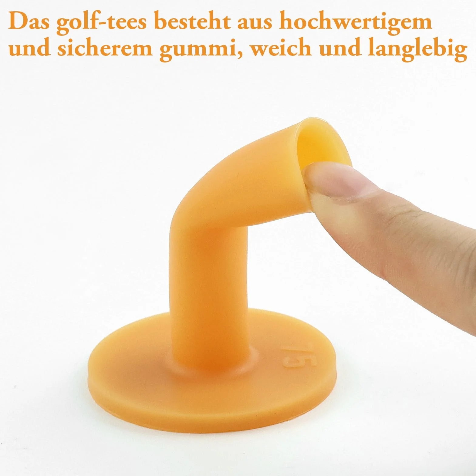 8 Pezzi Tee Golf in Gomma,Tee Gomma da Tappetino per Driving Range,Adatti per Interni ed Esterni, Diverse Misure 35 mm/42 mm/54 mm/60 mm/65 mm/70 mm/75 mm/80 mm