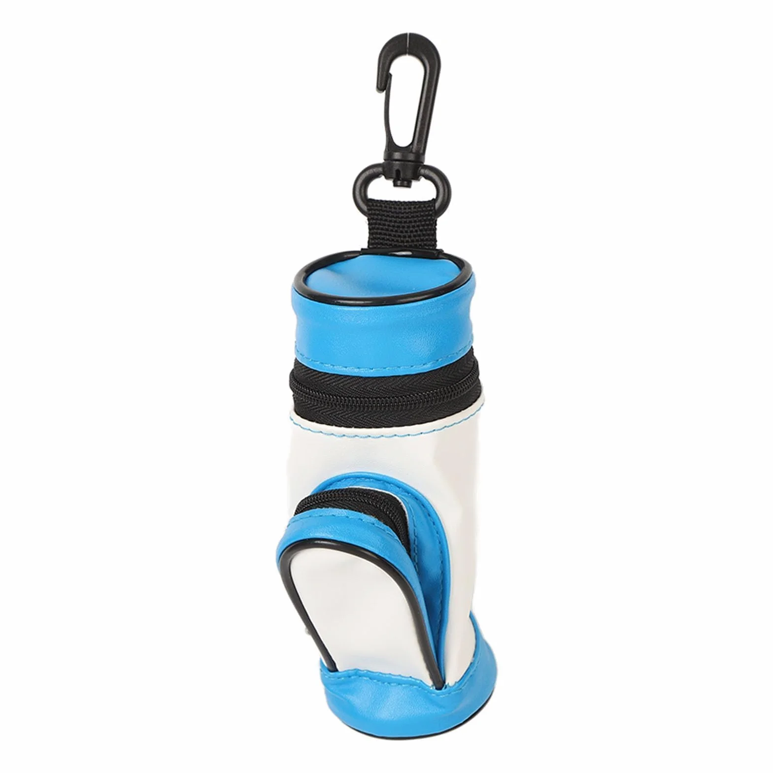Borsa da Golf Porta-tee Porta-palline Clip da Cintura Accessori Regali (Blu)