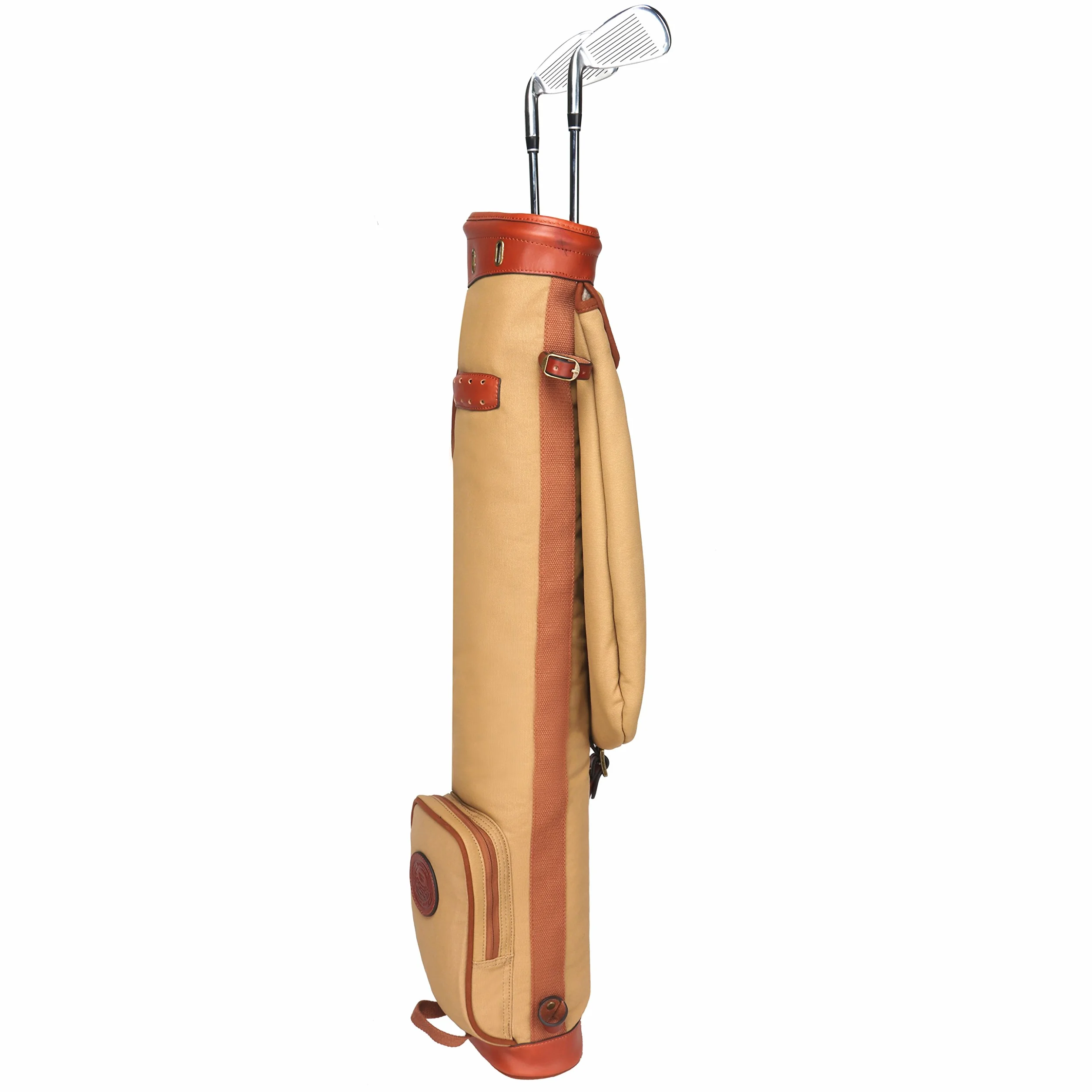 Tourbon Waterproof Canvas Golf Club trasporta sacco da viaggio con cinghia imbottita morbida