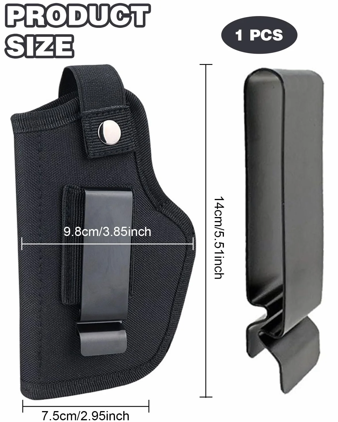Fondina da cintura per pistola universale tattica borsa vita
