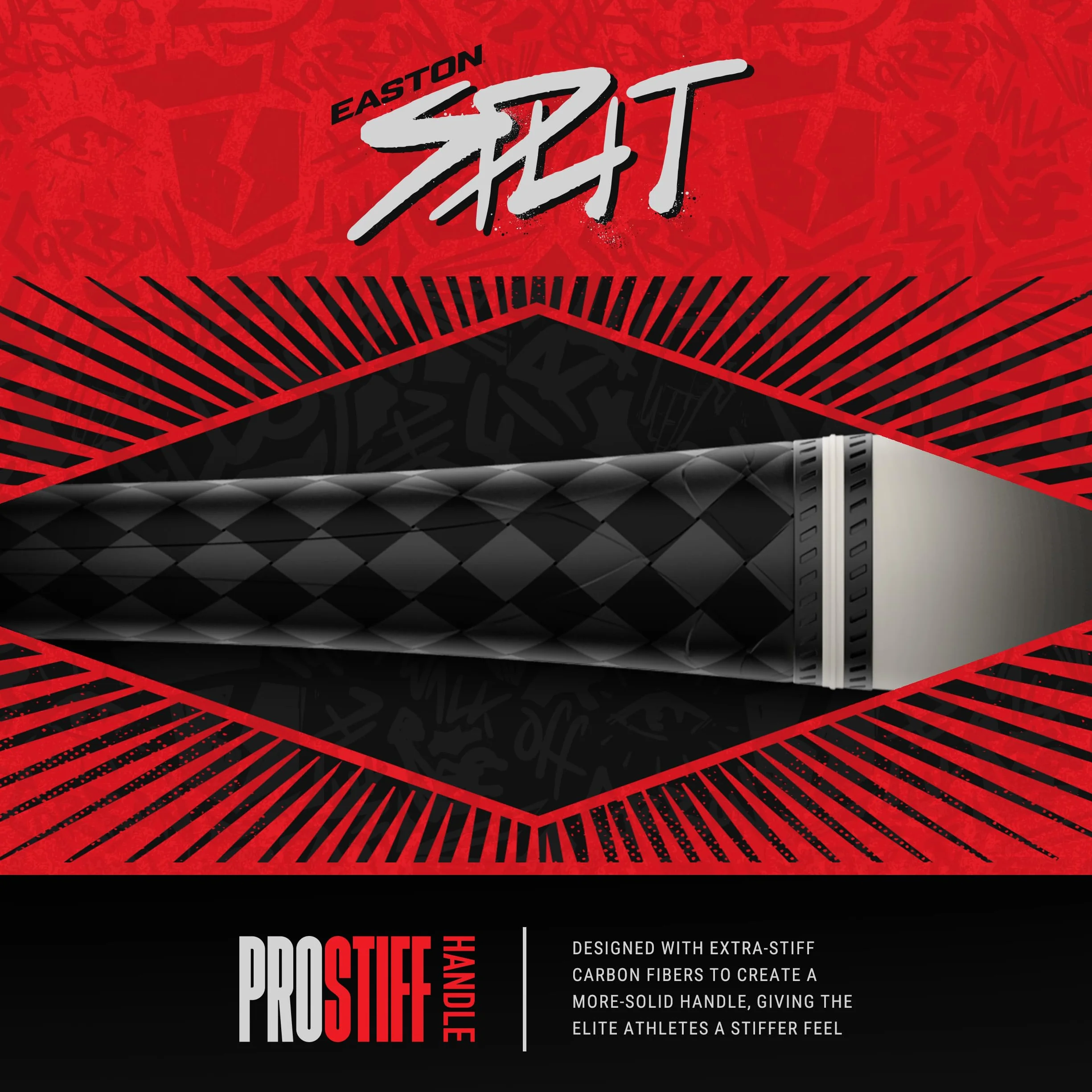 Easton 2025 Mazza Split Baseball Bat BBCOR -3 Drop 2 5/8" Barrel 2 Pc. Hybrid