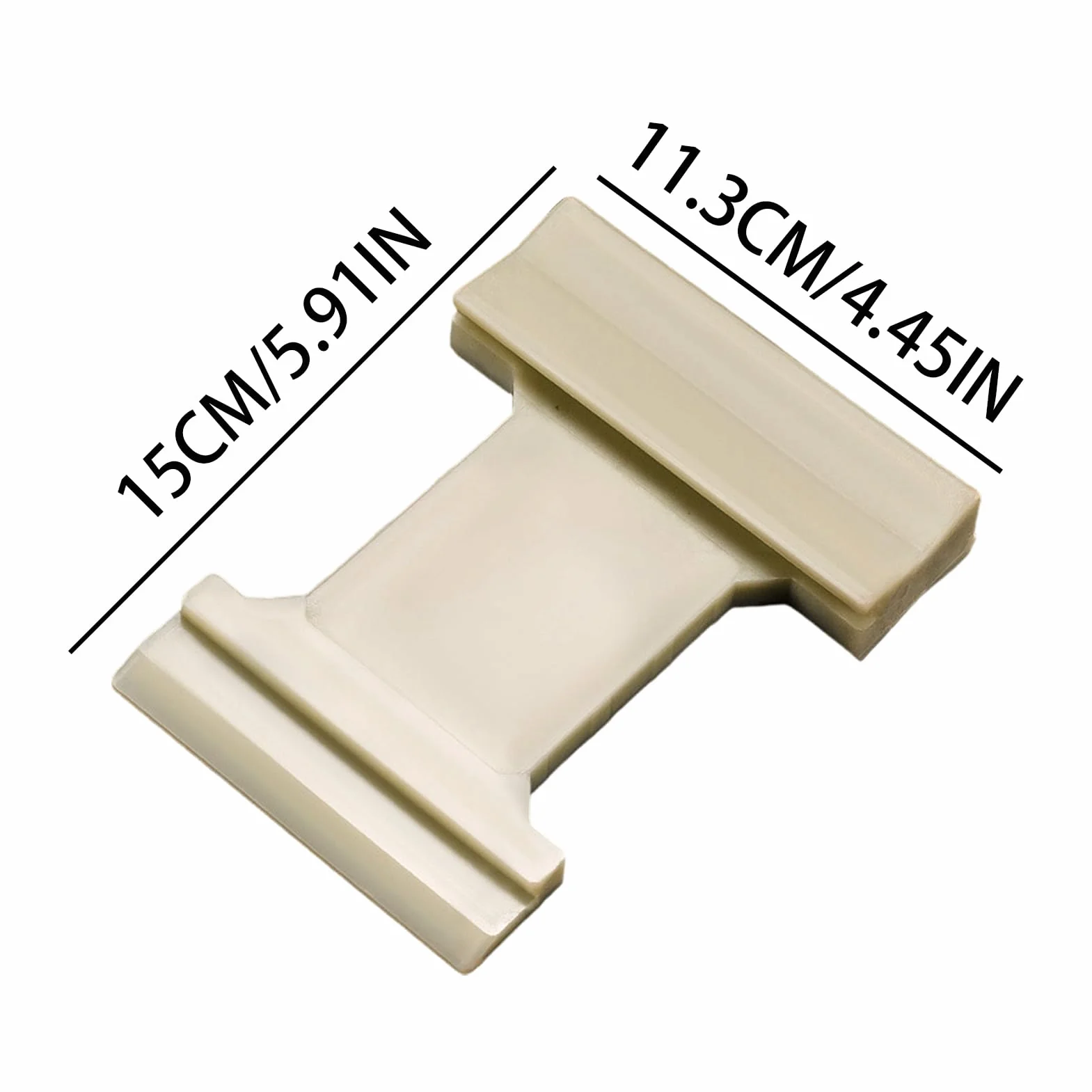 Blocco per maschiatura 4 in 1 in nylon per pavimenti in legno duro laminato, accessorio di riparazione per fessure U V L