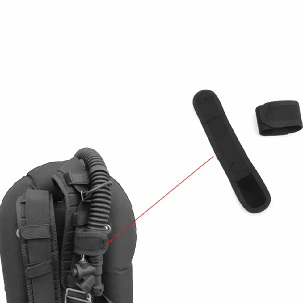 Scuba Diving BCD Epaulet Airway Holder Backmount Accessory