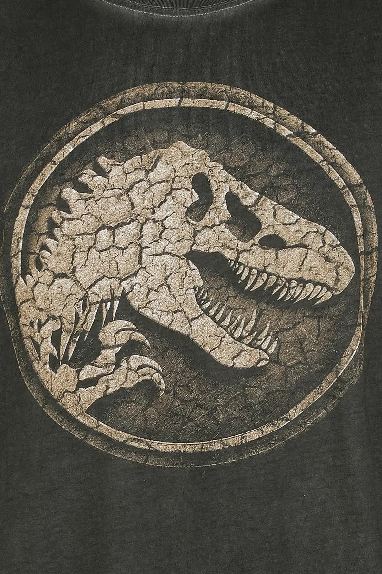 Jurassic Park Jurassic World Canotta Uomo grigio
