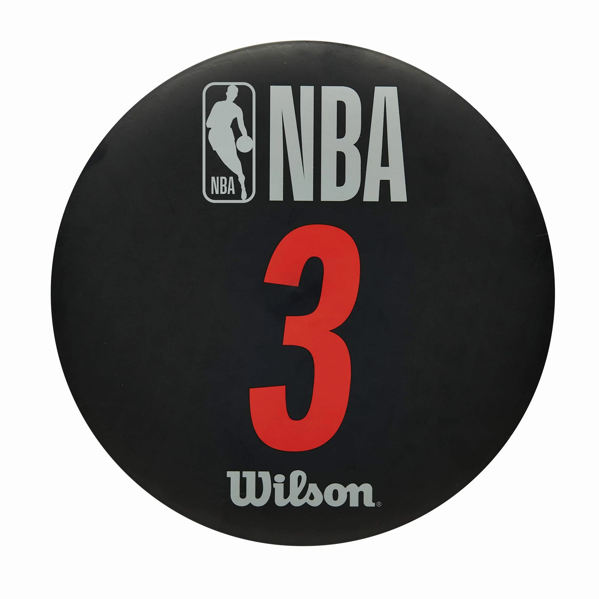Wilson Delimitatori da Basket NBA DRV Training Markers Plastica Nero 5 unità