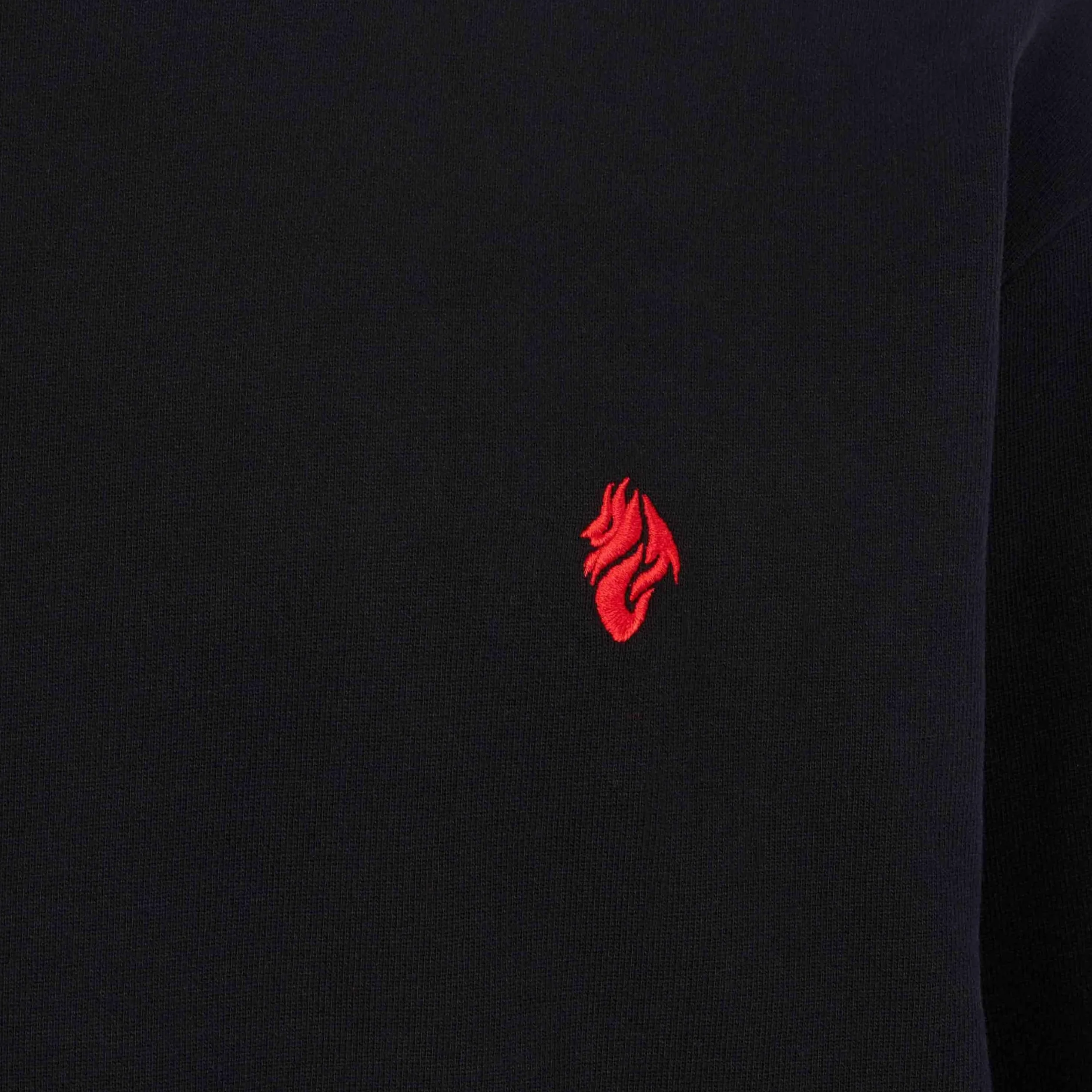 A.C. Milan - Felpa Devil Collection, Prodotto Ufficiale, Felpa con e Senza Cappuccio in Cotone, Colore Nero