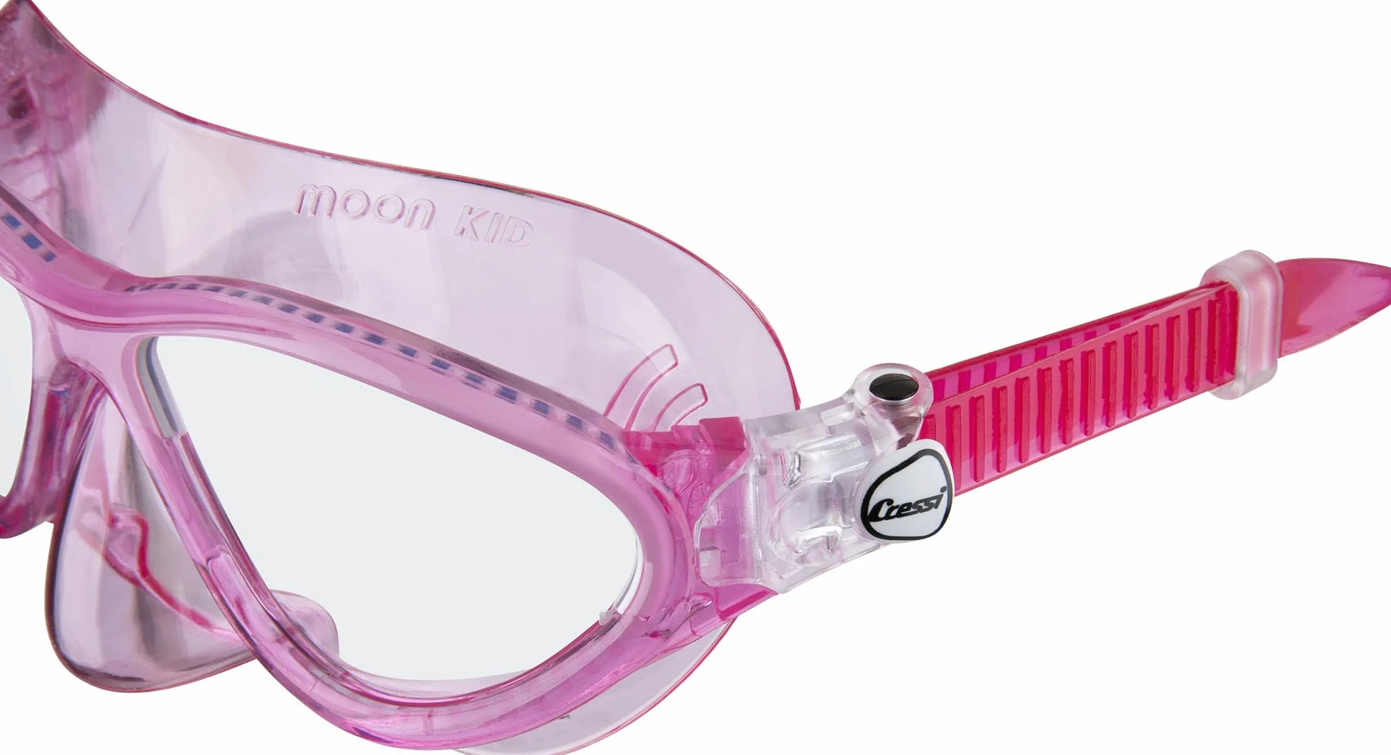 Cressi Moon Kid Maschera Set Combinato Maschera Moon + Snorkel Top per Snorkeling e Nuoto Bambini 5-10 Anni