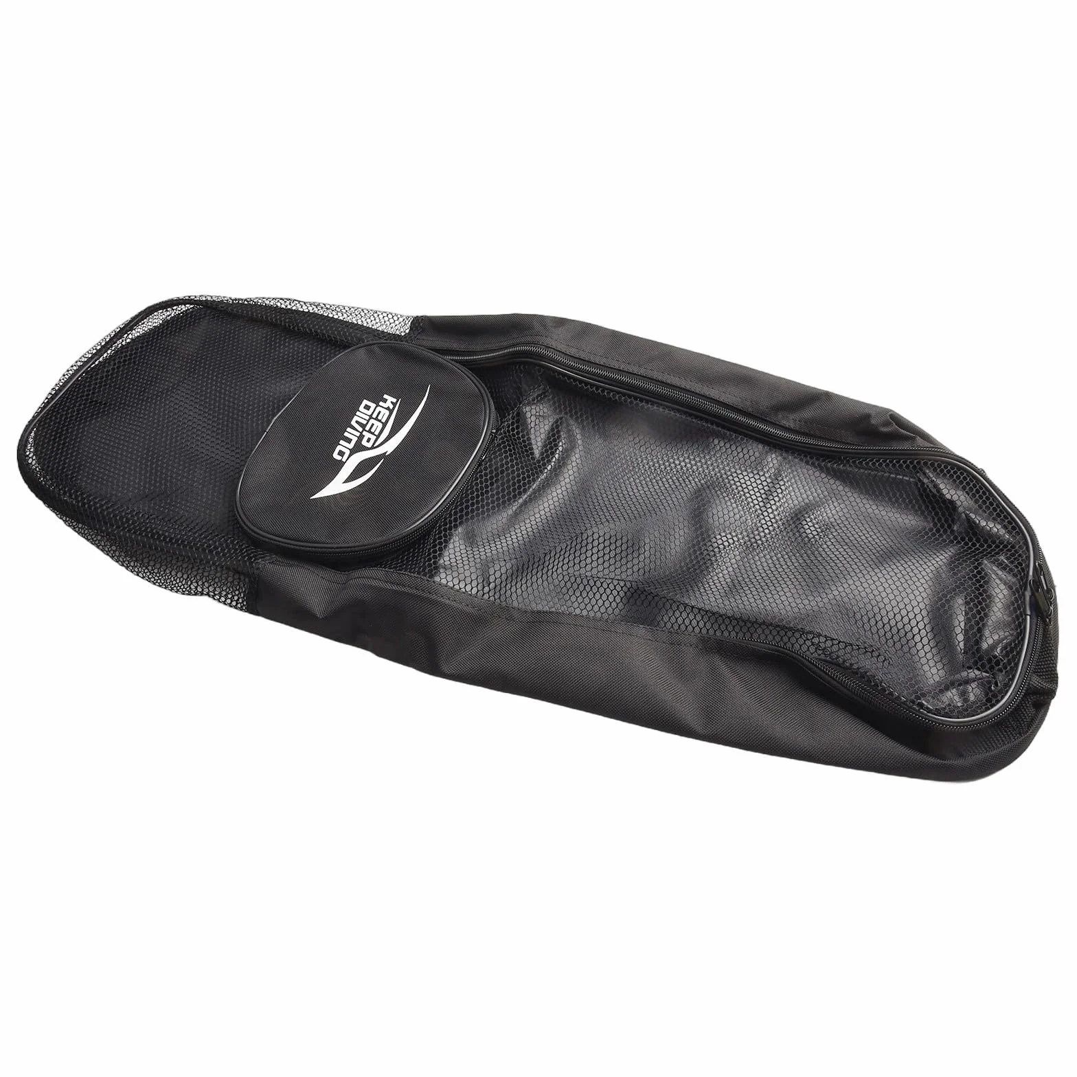 Zilimontt Borsa a rete per attrezzatura subacquea con tracolla regolabile per snorkeling e nuoto