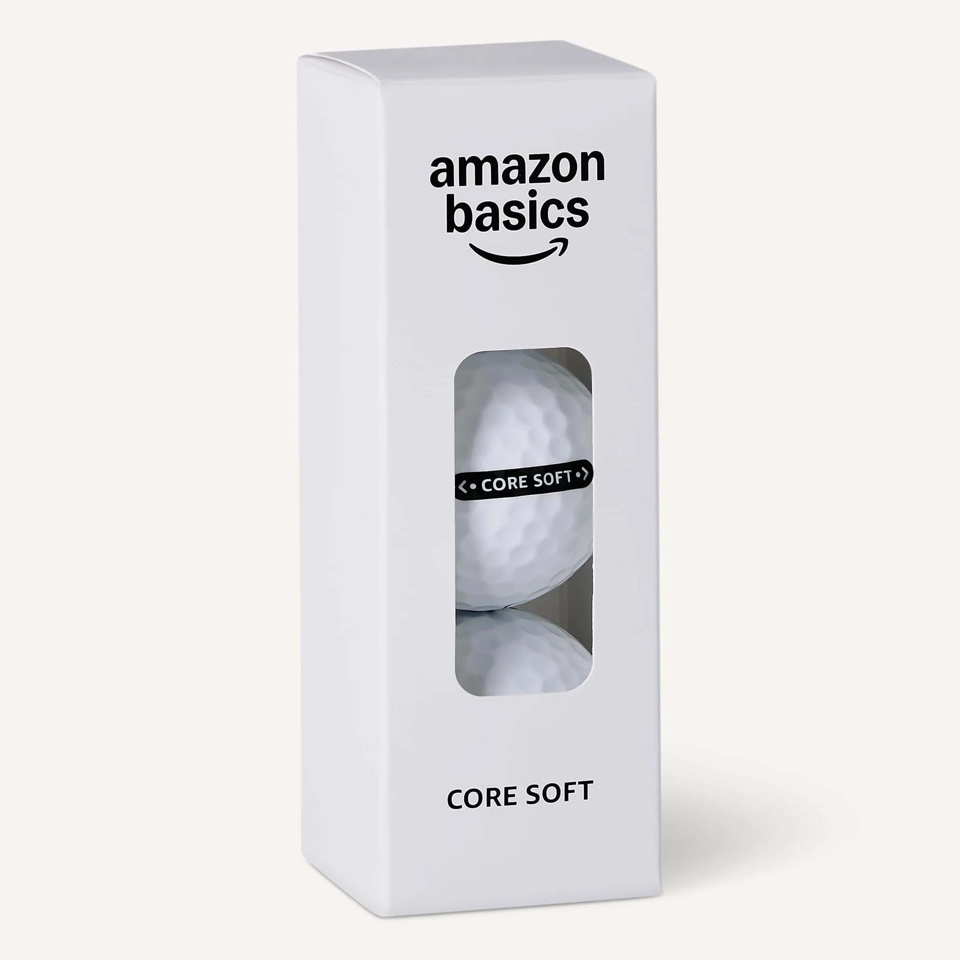 Amazon Basics Palline da Golf Core Soft, Confezione da 12