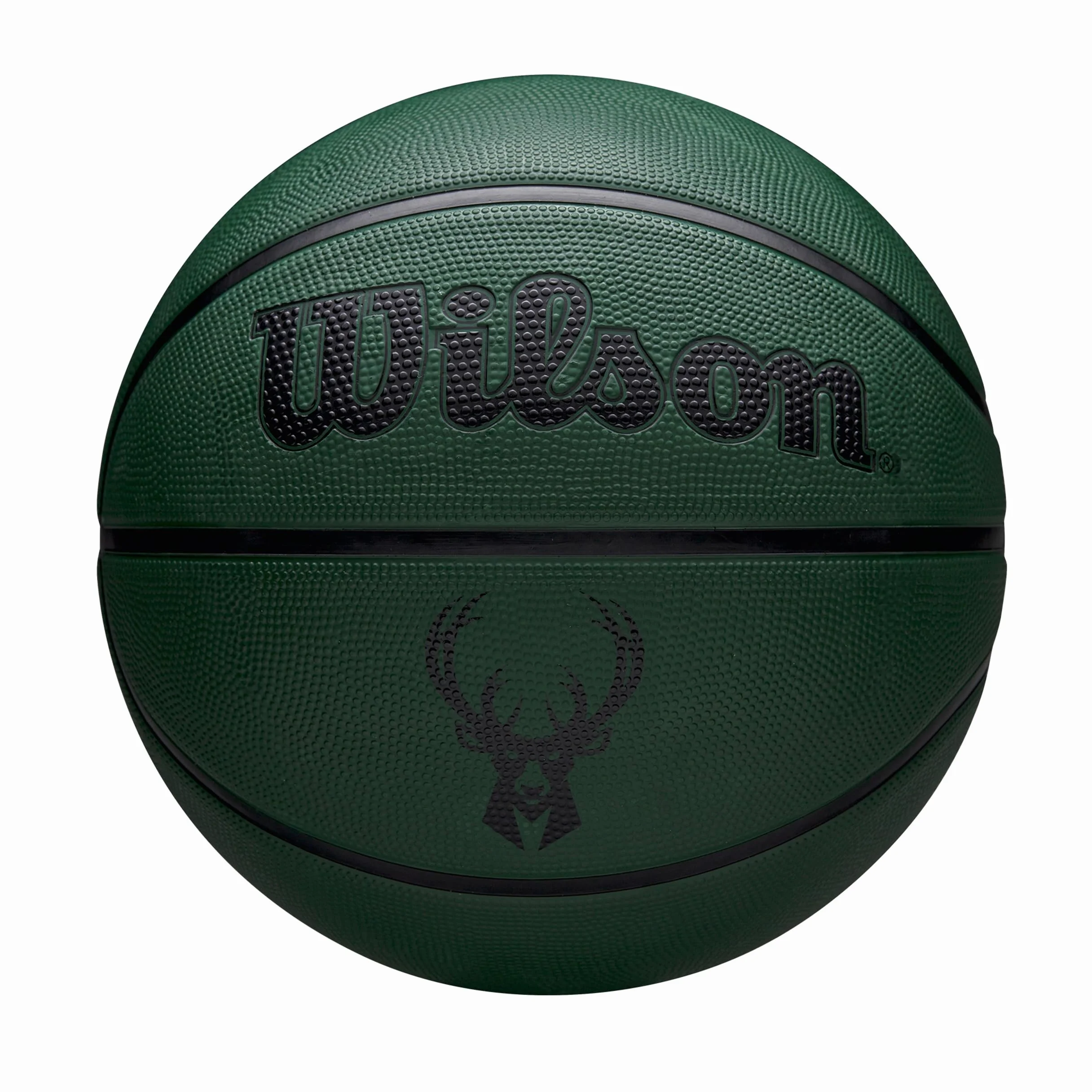 Wilson Pallone da Basket NBA Team Tribute Solid, Con Cuciture Pro, Stabilità Dell'Aria e Rivestimento Ad Alte Prestazioni, Per Giocare All'Aperto, Squadra: Chicago Bulls, Colore: Rosso, Taglia: 5