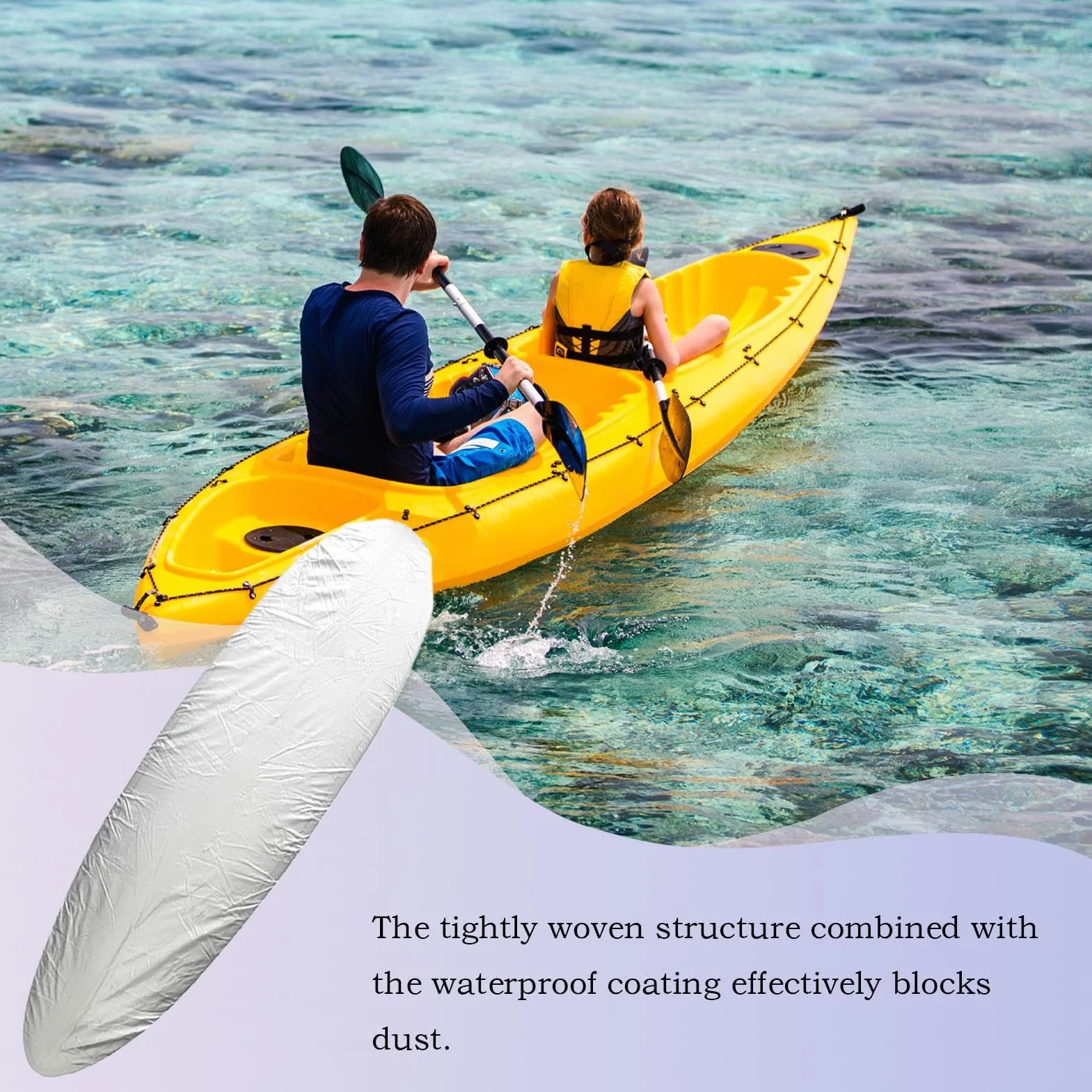 Generico Calza Copri Surfboard - Custodia Protettiva Tavole Da Surf Fodera Protezione UV Impermeabile