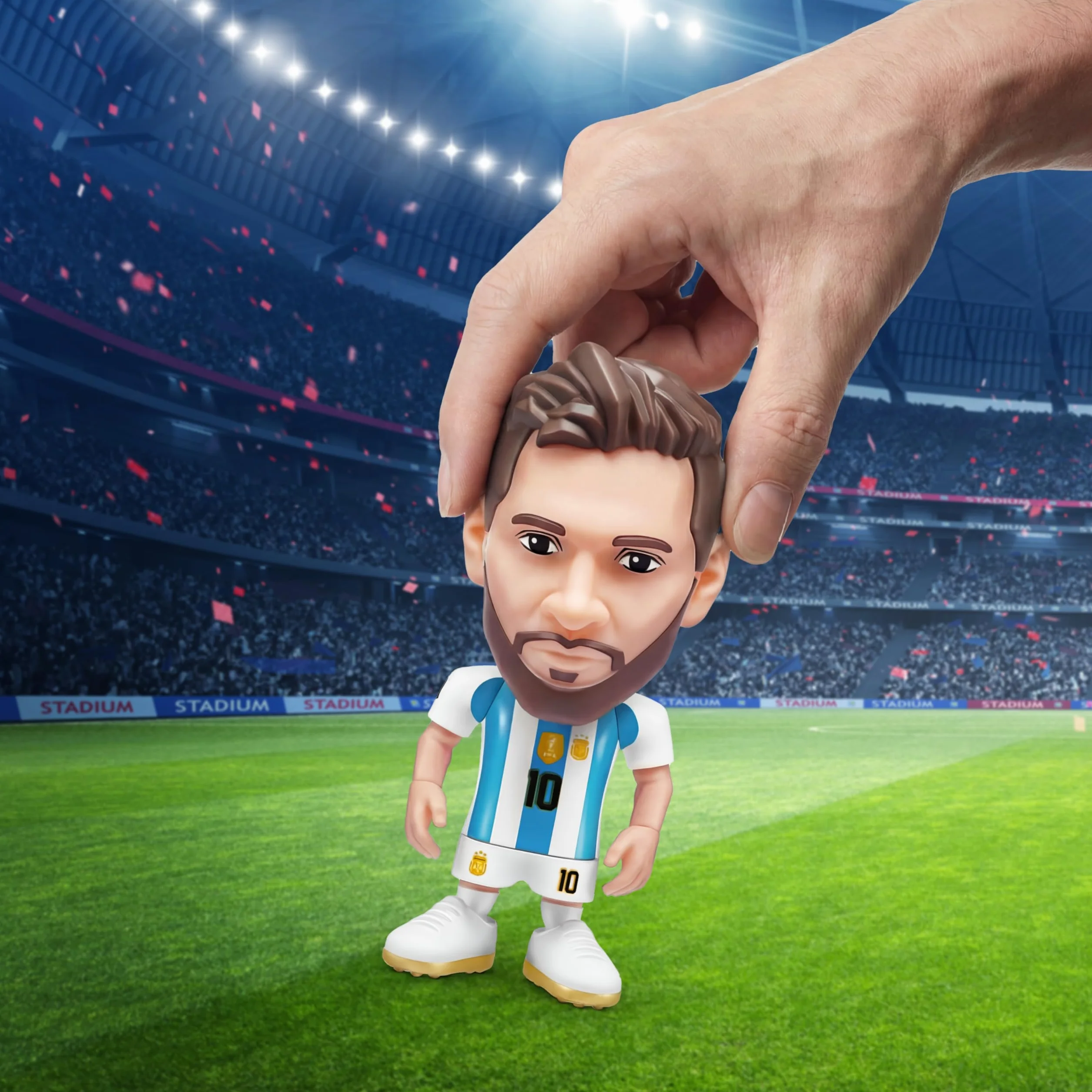 FIFA World Cup 2026 Ballers Series 1 Confezione da 2 by ZURU Figurine Calciatori da Collezione Ufficiali Capsula Sorpresa Bambini 3+
