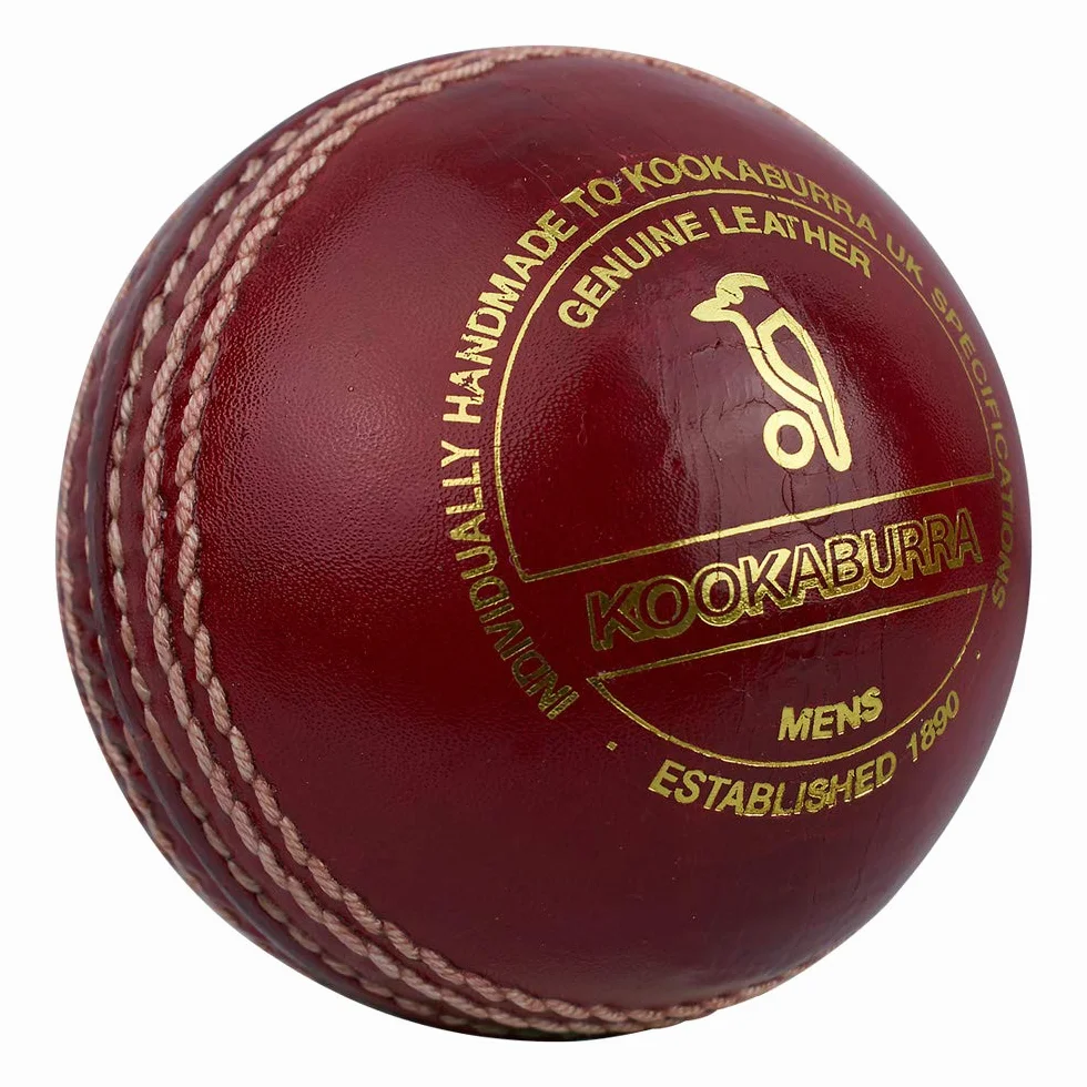 KOOKABURRA County Club Palla da cricket rossa