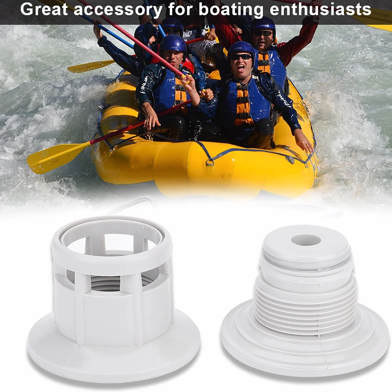 Keenso Valvola Aria Kayak PVC Gommone Inflatable Sostituzione