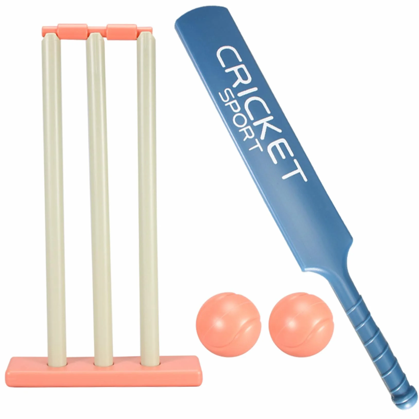 Yeory Set da Cricket per Bambini, Kit con Mazza ABS, Regalo di Cortile