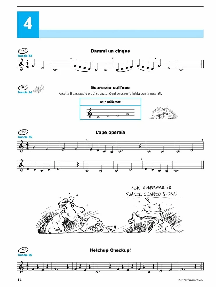 Kastelein-Botma Ascolta Leggi & Suona Volume 1 per Tromba | Metodo Didattico per Principianti con Audio Online | Libro per Imparare a Suonare la Tromba con Esercizi | Sheet Music per Studenti
