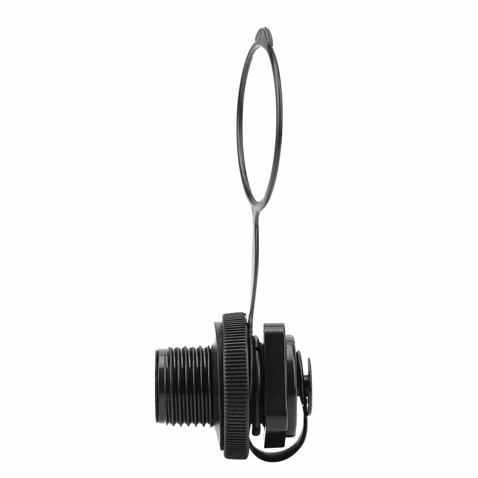 Valvola dell'Aria Gonfiabile da 24 Mm per Barca, Ricambio Bouchon Spa, KIMISS Plastica Nera 22 Mm