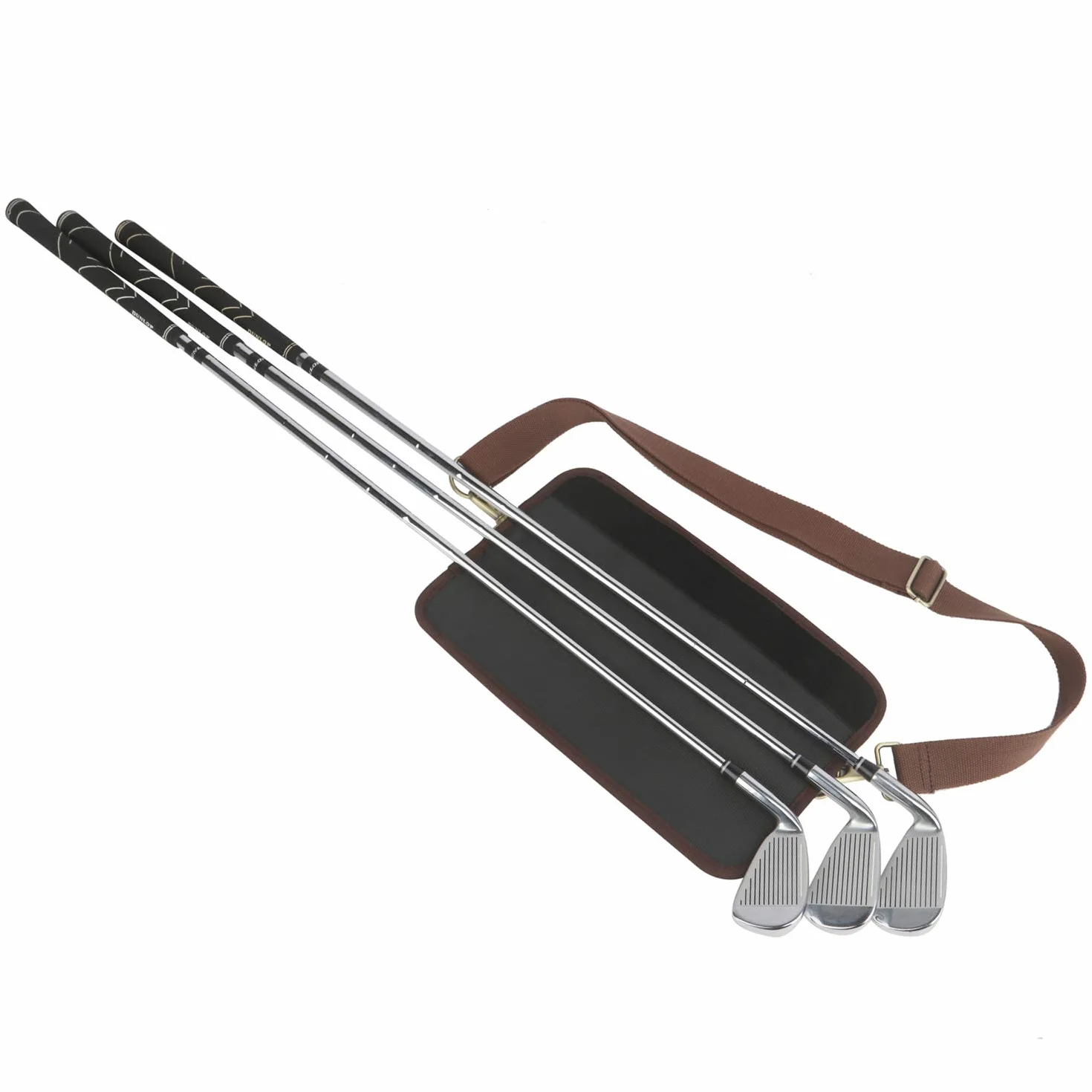 TOURBON Borsa leggera in tela da golf con tracolla