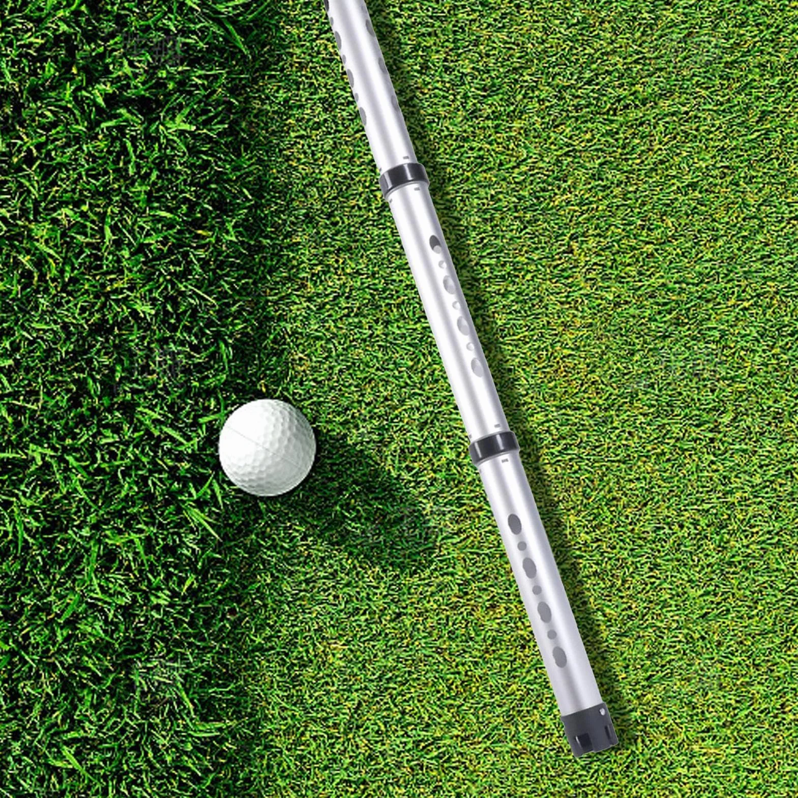 Grabber per palline da golf, raccoglie palline con tubo staccabile, leggero