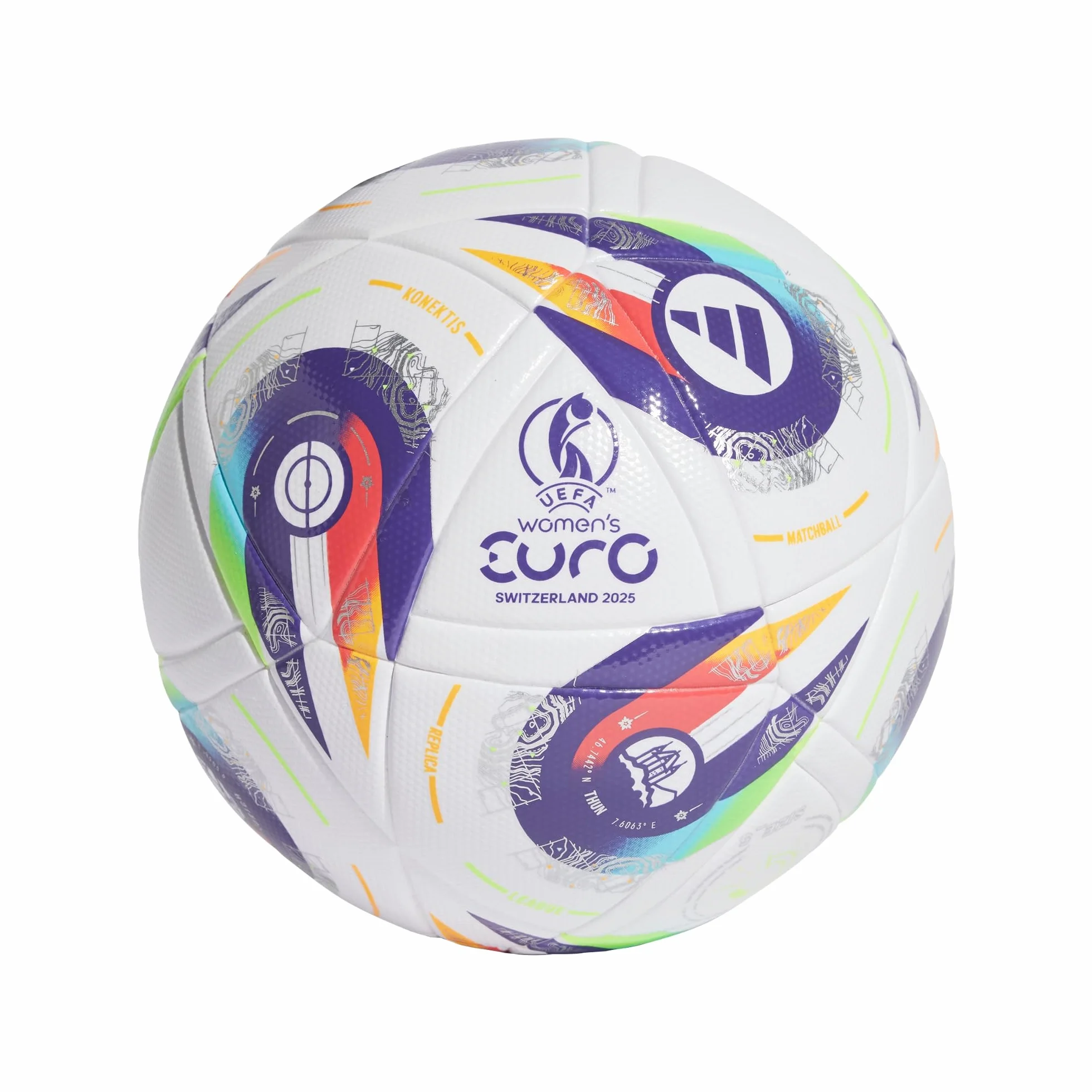 Adidas Sfera Laminata Piłka Nożna Euro 2025 Damska