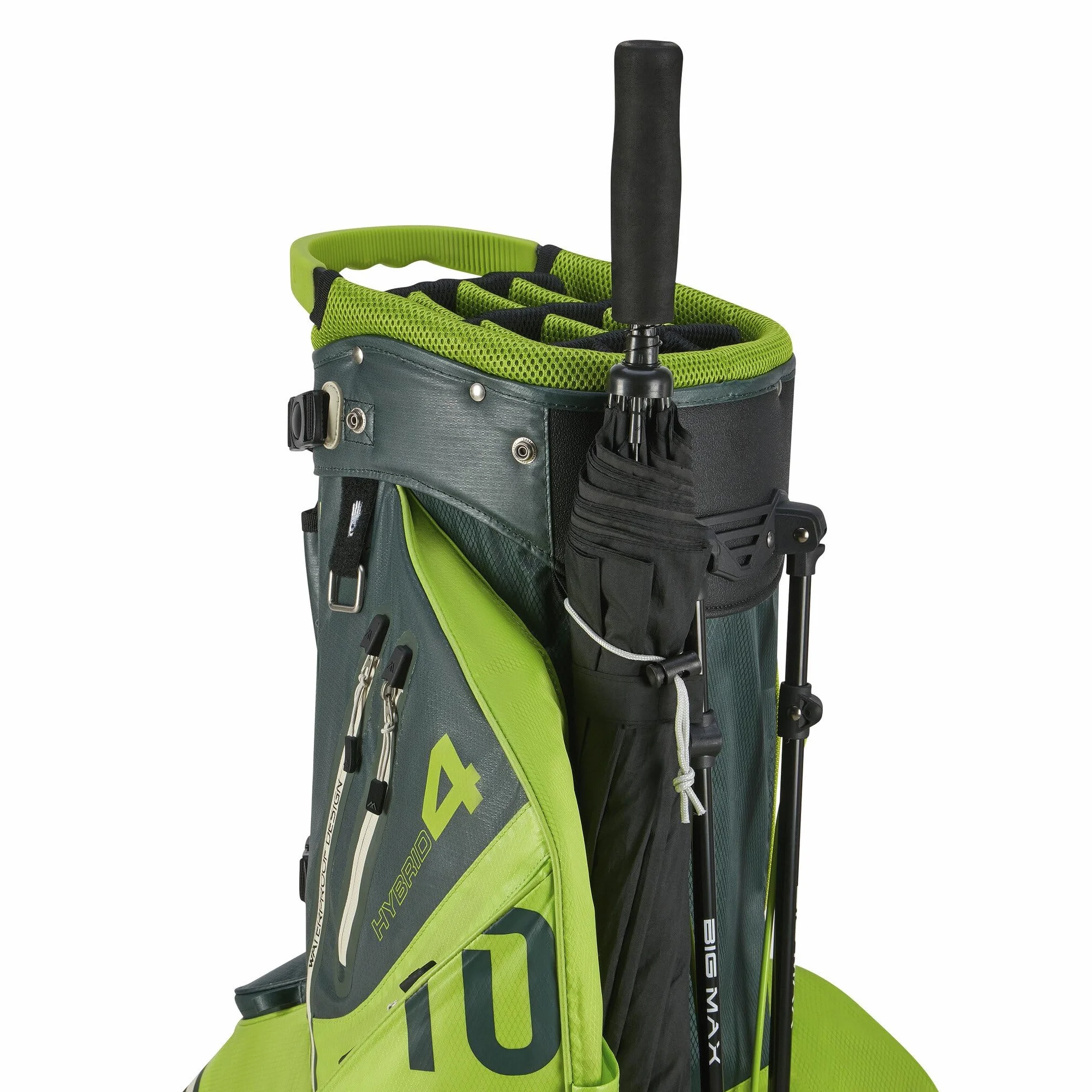 Big Max 2024 Aqua Hybrid 4 Borsa a piedi (foresta/verde/lime)