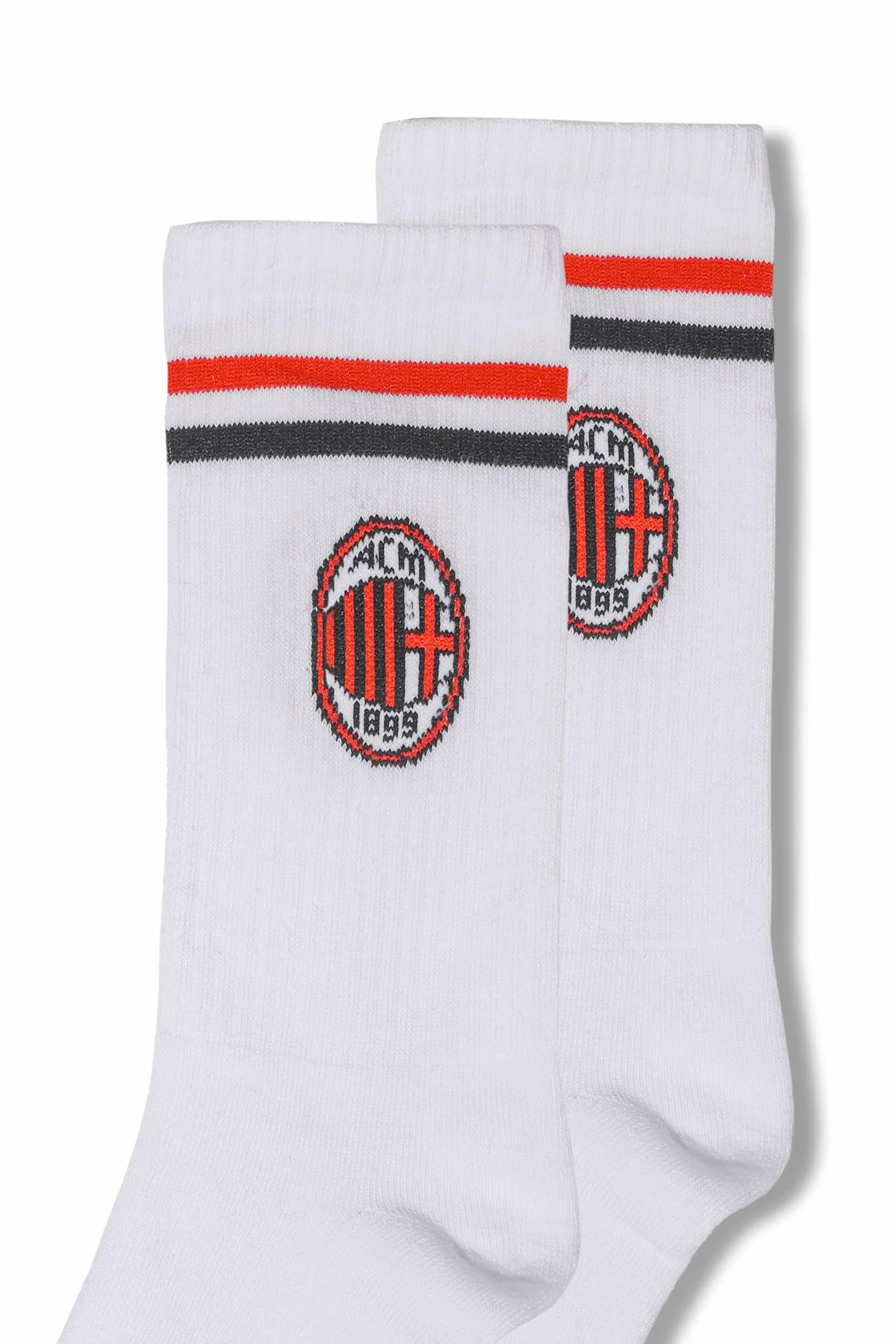 A.C. Milan Set Calze Sport 2 Paia Calzini Unisex Adulto