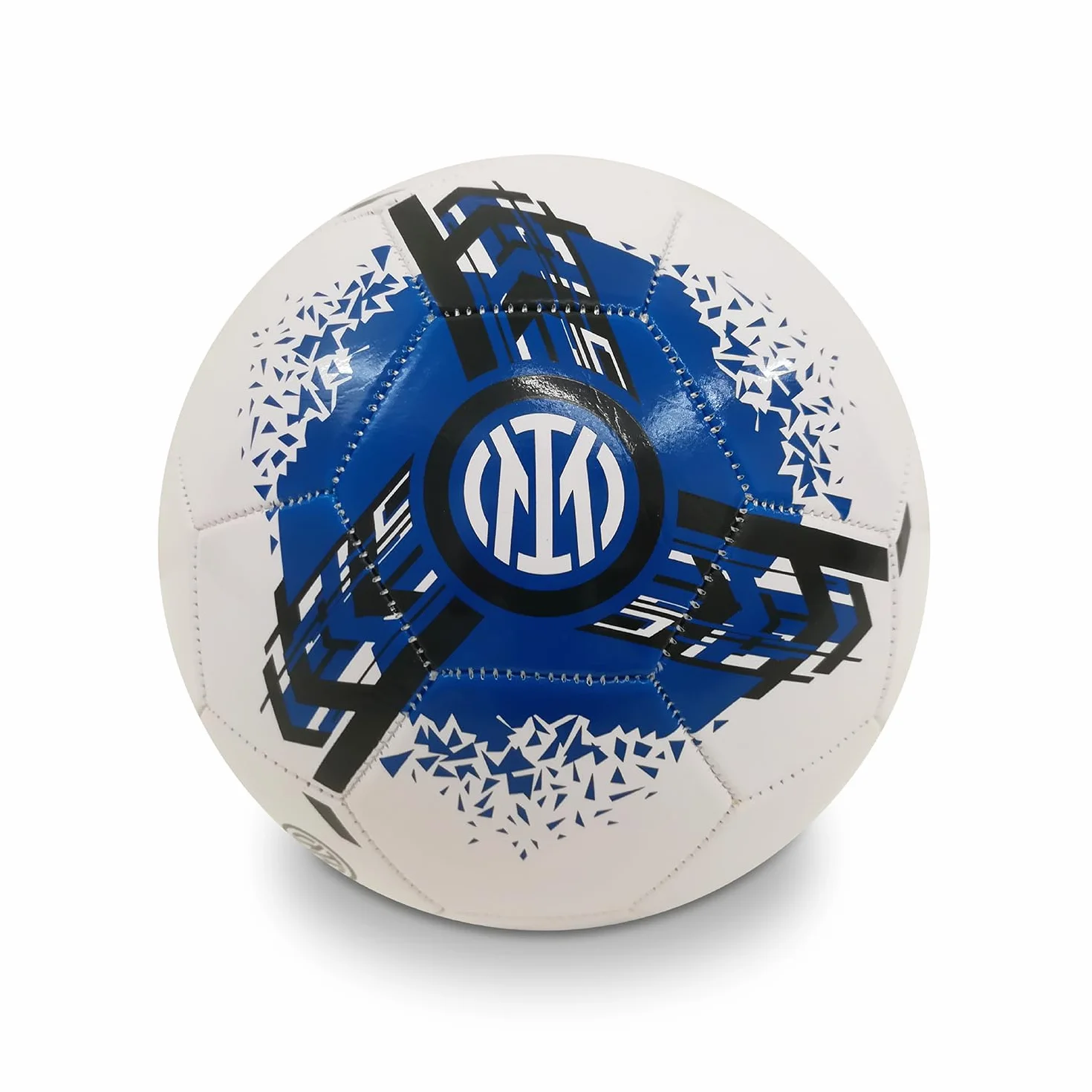 Mondo Toys 13404 Pallone da Calcio Cucito INTER Prodotto Ufficiale misura 5 300 g Bianco/Blu/Nero
