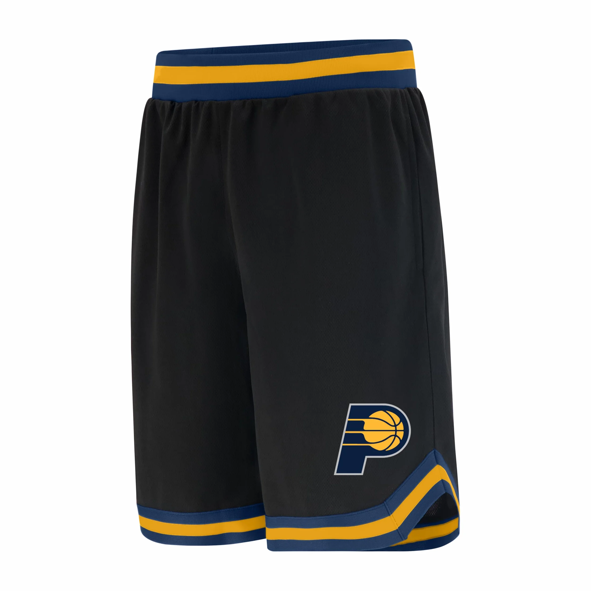 Unk NBA Ultra Game GSM3547F NBA Woven Team Logo Poly Mesh Basket Shorts Nero, Large