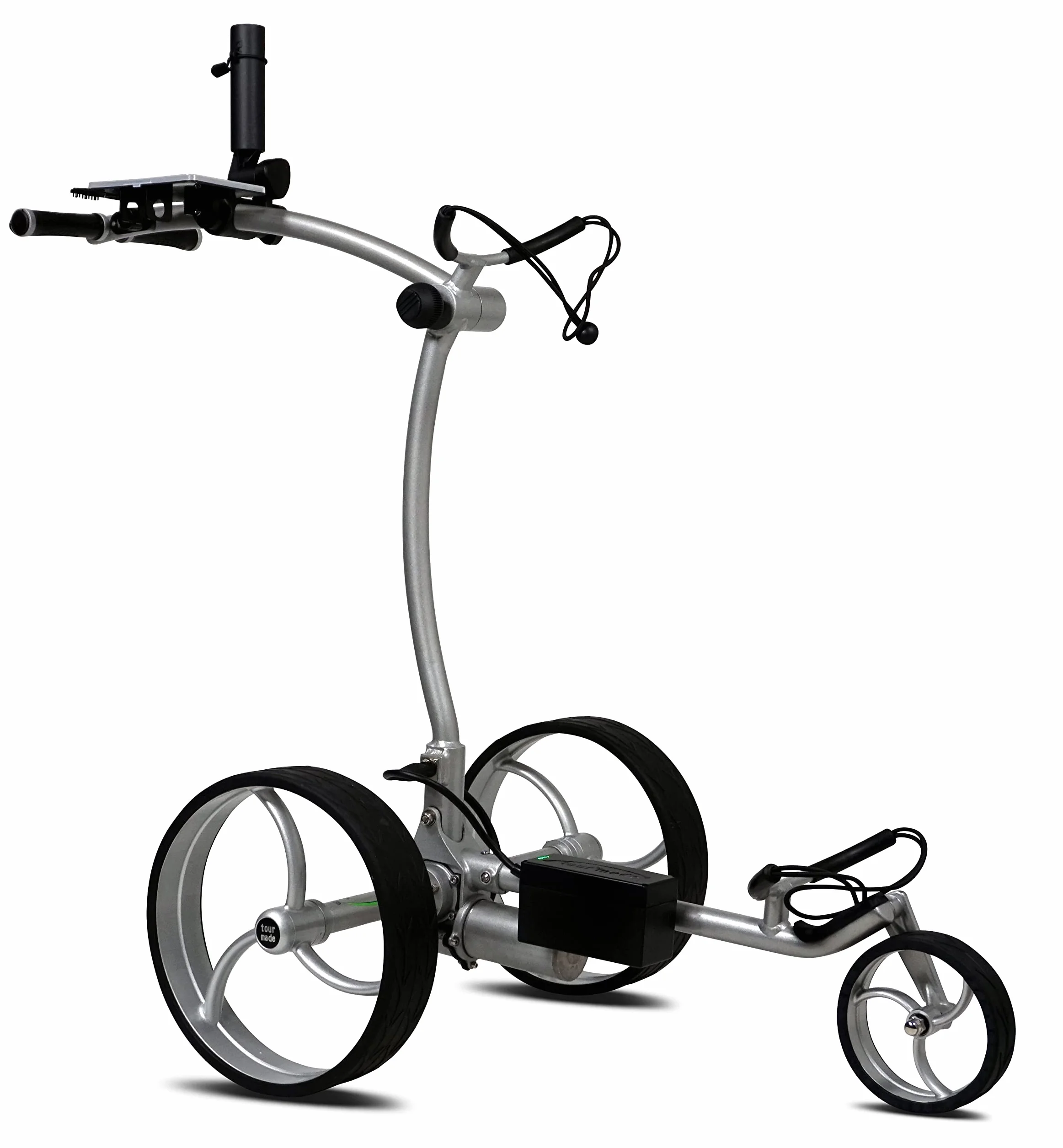 Tour-Made RT-610S Trolley da golf elettrico con batteria al litio e freno a motore