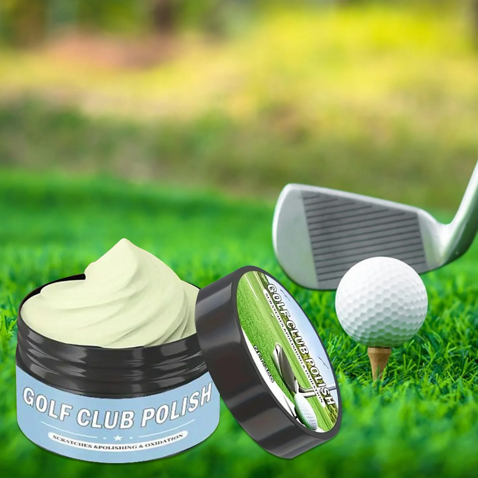 Set di Pulizia per Golf Generico Golf Club Polace 30G - Pasta Lucidante in Ferro, Crema Antiruggine