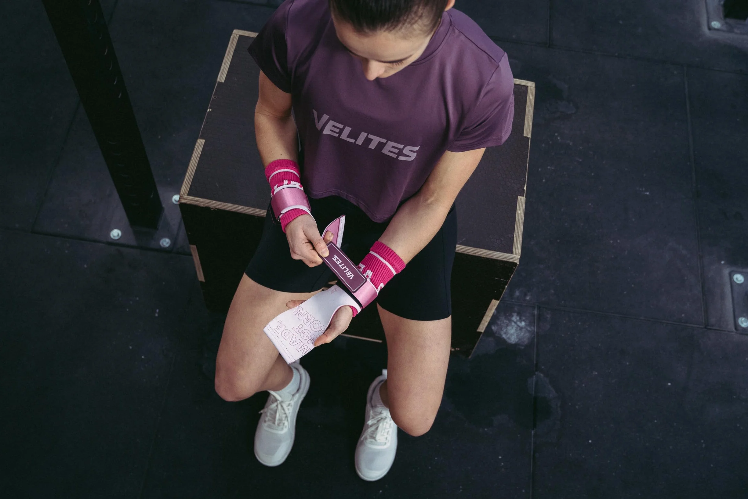 Velites Paracalli Quad Pro polsini Cross Training Allenamento Funzionale flessibilità comfort resistenza magnesio