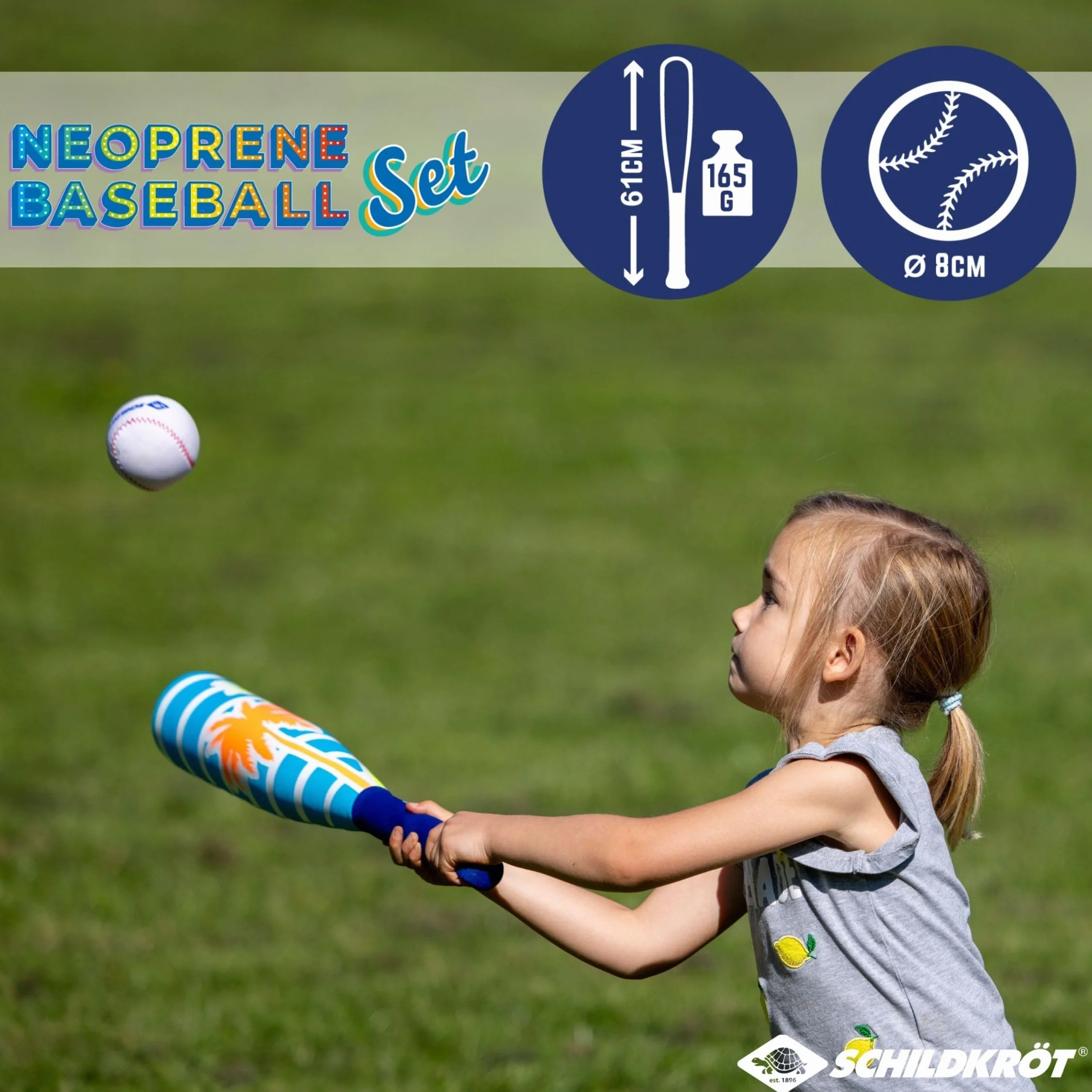 Schildkröt Set Baseball Mazza Morbida Palla Neoprene