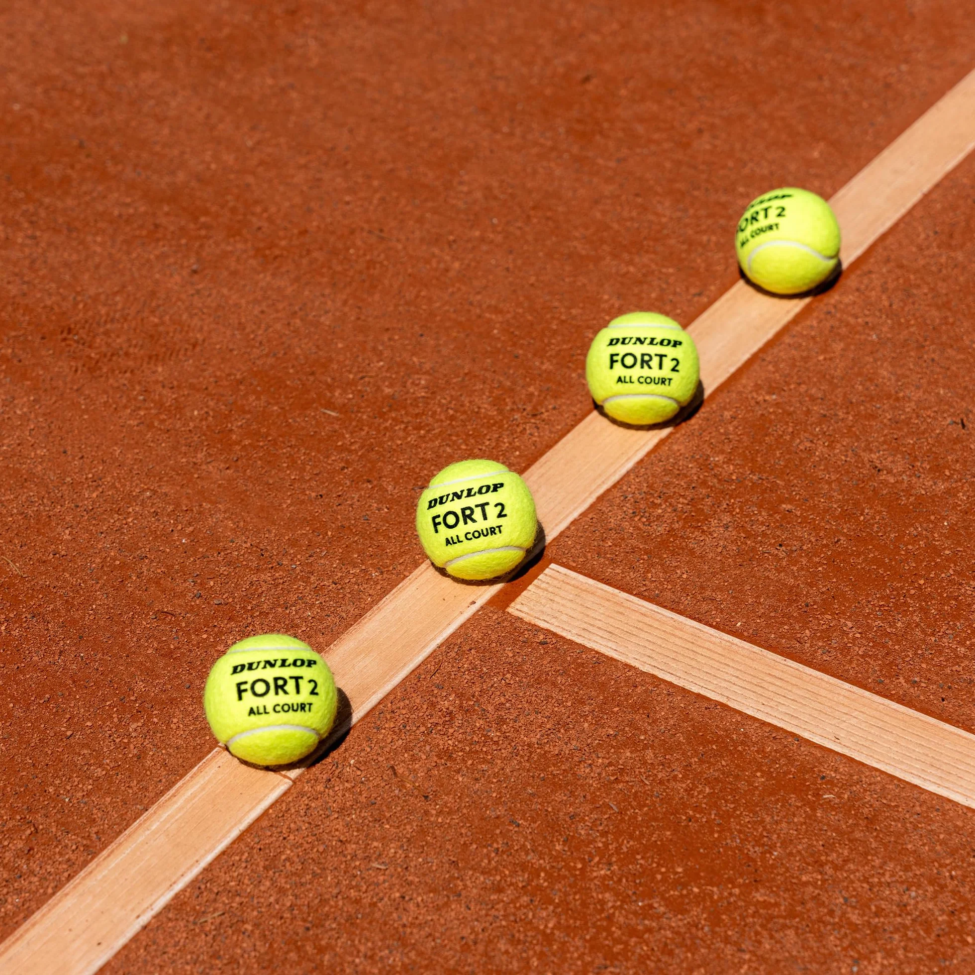 DUNLOP Pallina da tennis Fort All Court TS per sabbia campo duro erba