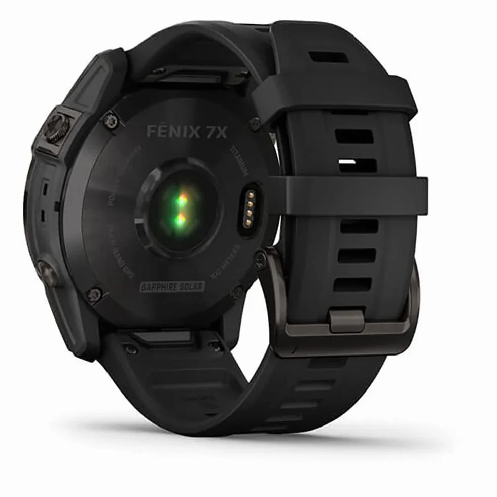 Garmin Fenix 7X Sapphire Solar - Grigio Carbonio DLC Titanio (Rinnovato)