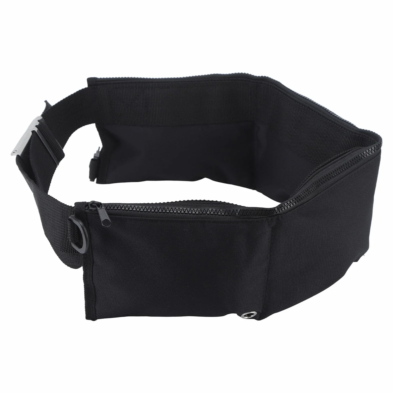 Cintura per Pesi in Vita Regolabile con 4 Tasche in Neoprene e Tessuto Oxford Nylon 600D per Apnea
