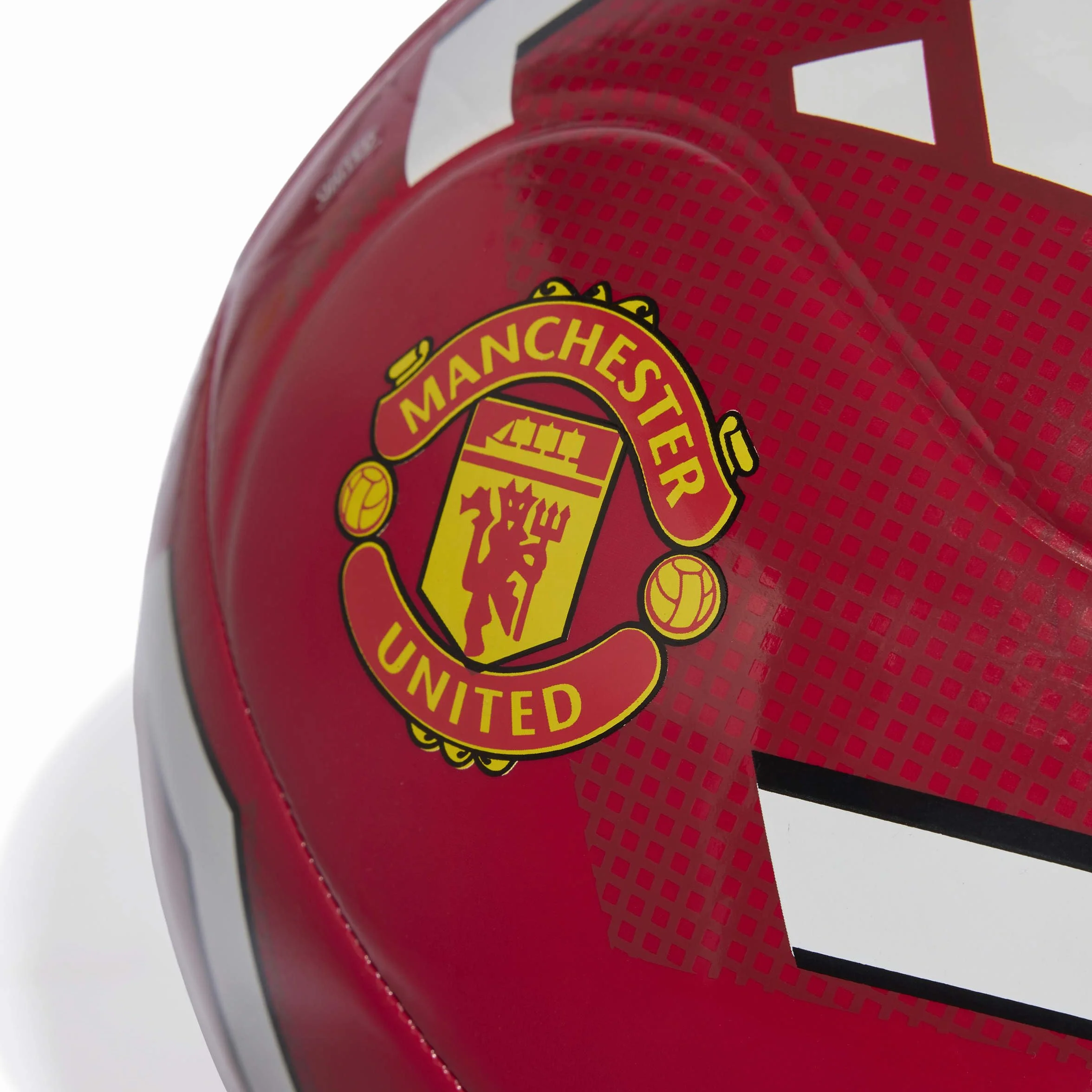 Adidas Manchester United Home Club Recreation Ball MUFC Red White 5