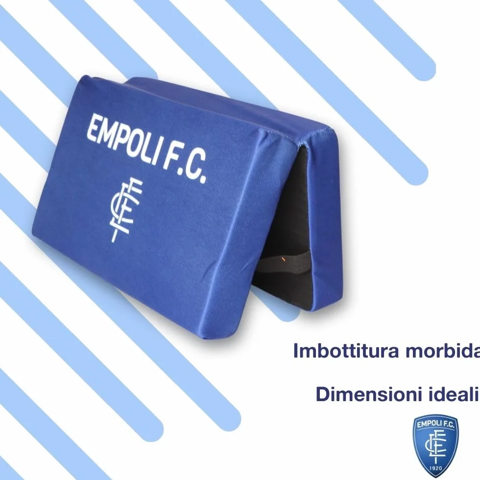 Cuscino Pieghevole per Seduta Stadio Empoli FC Blu