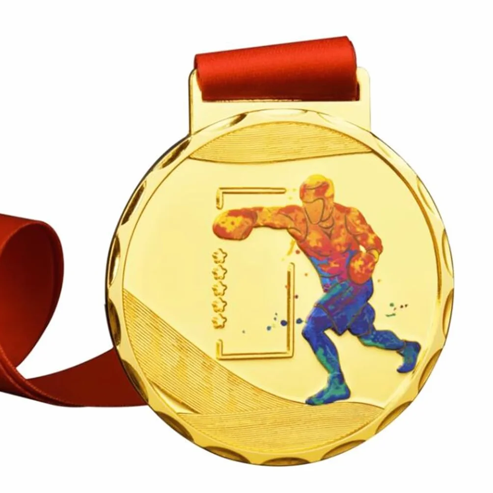Medaglie di Pugilato Oro Argento Bronzo per Competizioni Lotta Taekwondo Olimpico