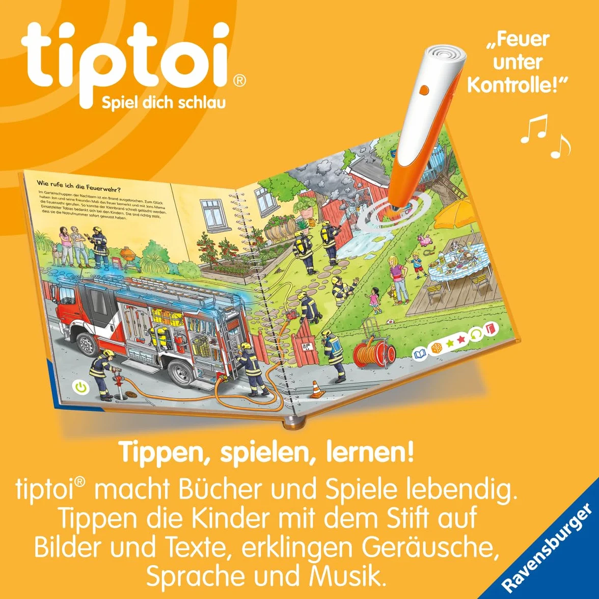 tiptoi® Wieso? Weshalb? Warum? Bei der Feuerwehr