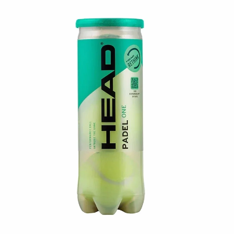 Head 3B ONE-6DZ Padel Ball, giallo, taglia unica