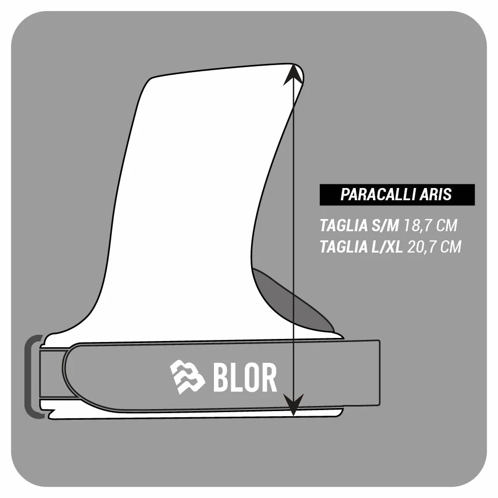BLOR ARIS Paracalli Cross Training Fibra di Carbonio Grip Estremo Protezione Mani Anti-Strappo Pull-Up TTB Muscle-Up 2 3 Dita Unisex